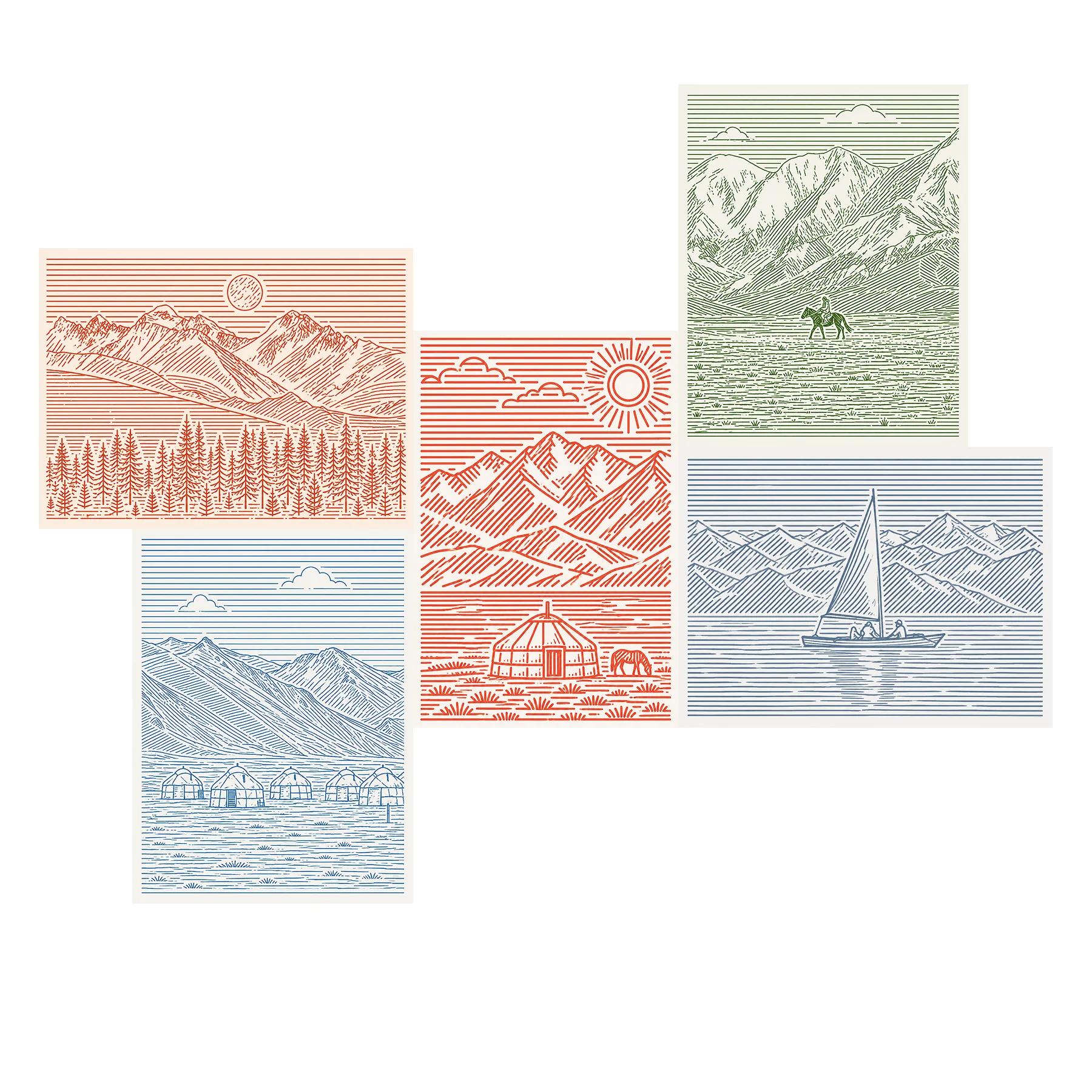 Postcard Stamps