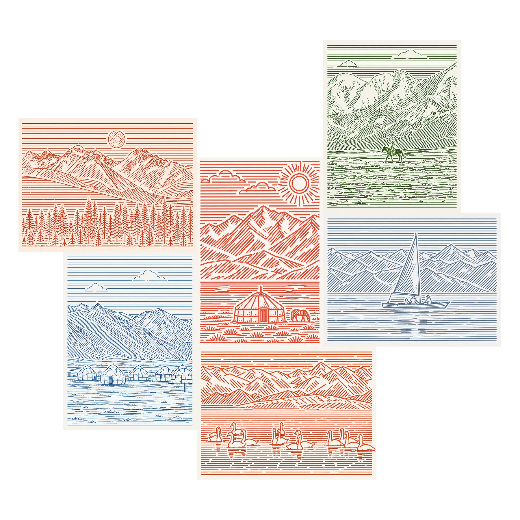 Postcard Stamps